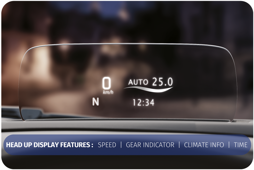 Head UP Display Feature of Fuel in Maruti Suzuki